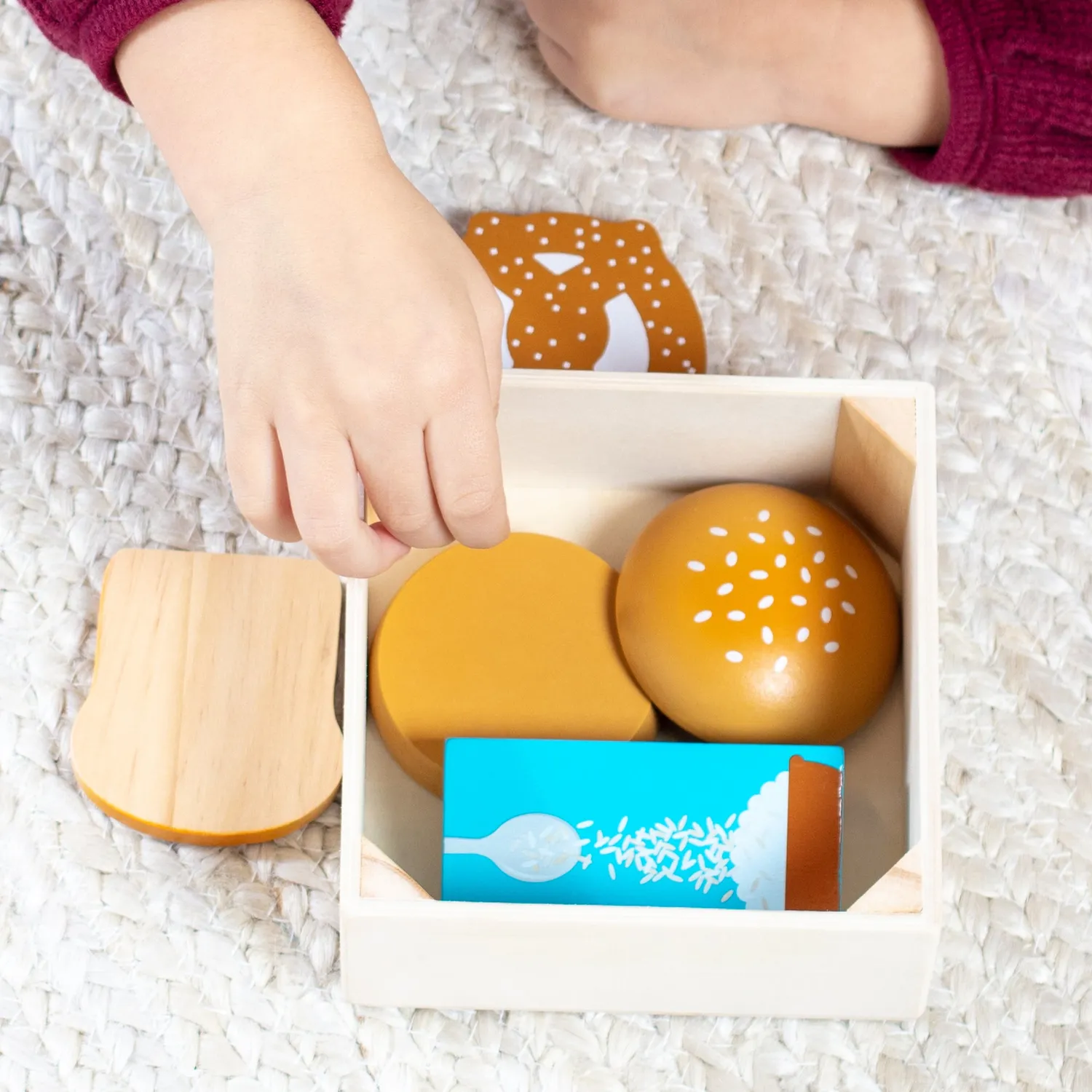 Melissa & Doug Granen Houten Speelvoedsel Set
