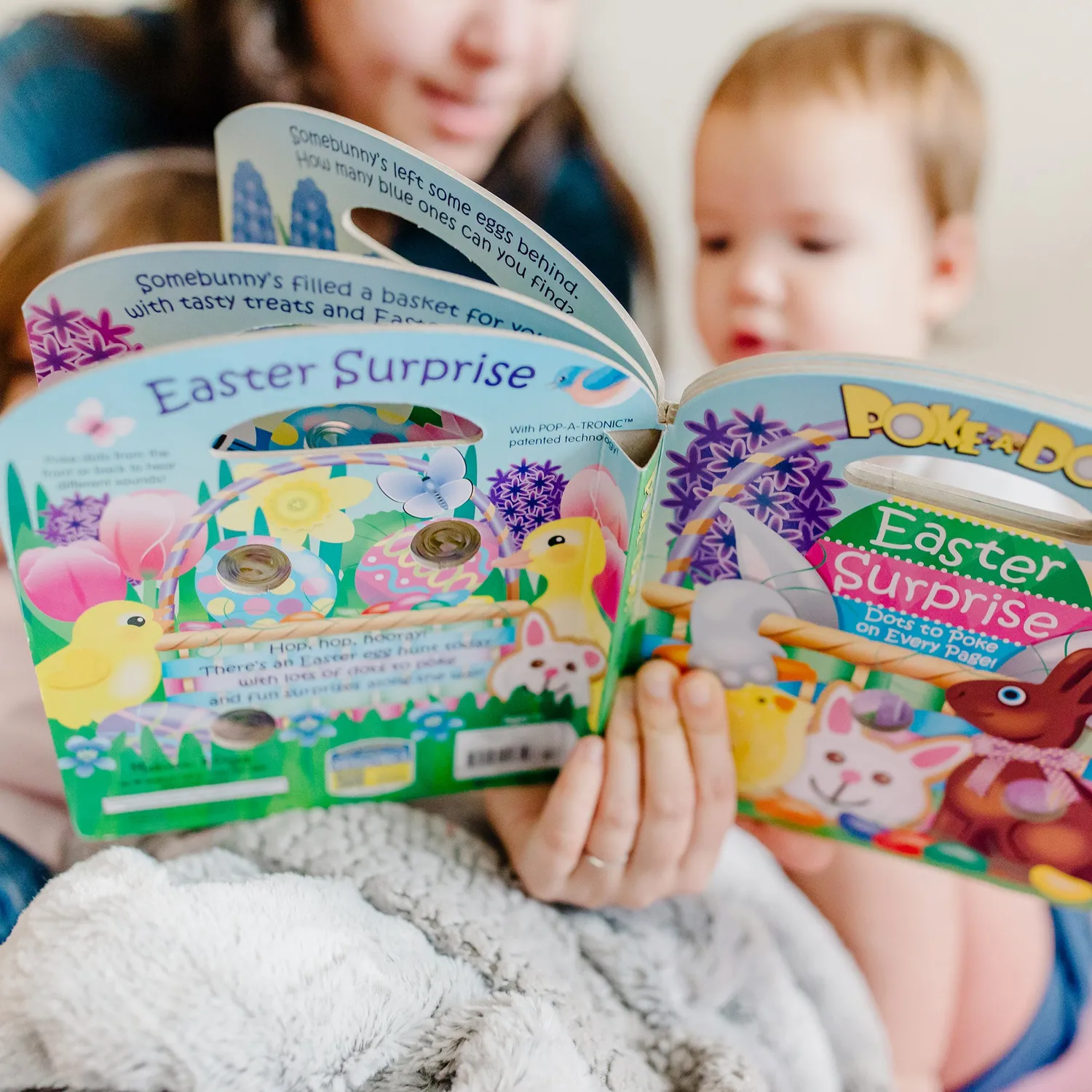 Poke-a-Dot Easter Surprise kartonboek tellen prikstippen