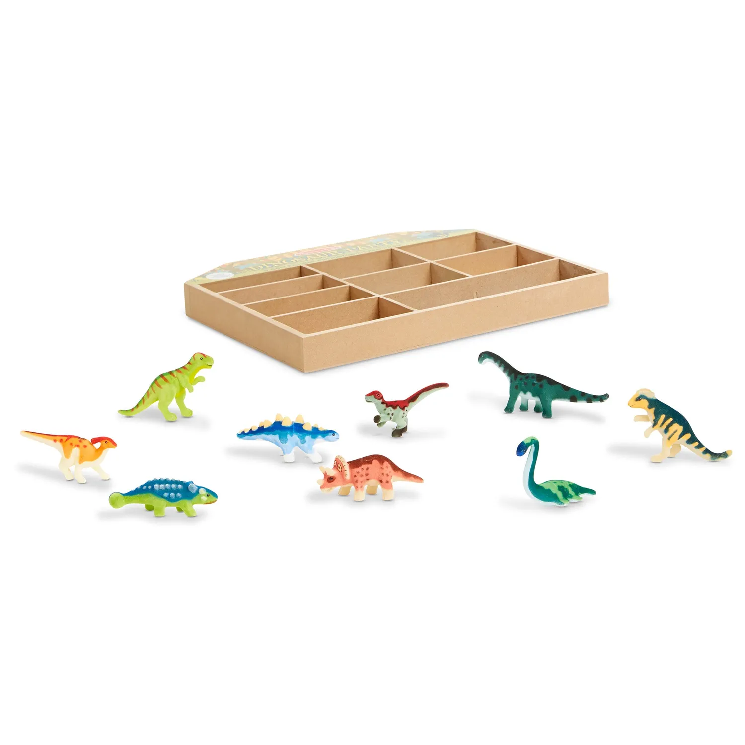 Melissa & Doug Dinosaur Party speelset 9 dino figuren
