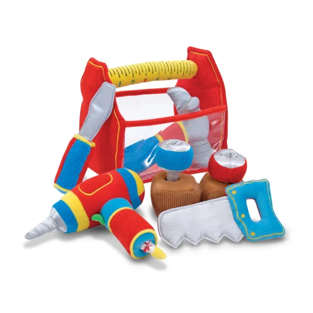 Melissa & Doug Gereedschapskist Knuffel Speelset 9-delig