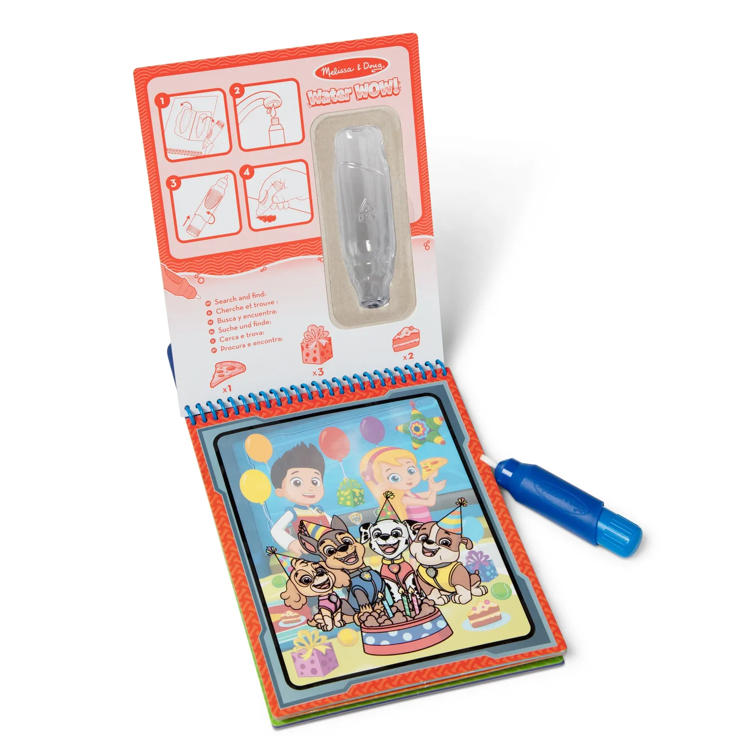 Melissa & Doug Water Wow Paw Patrol Chase waterboek