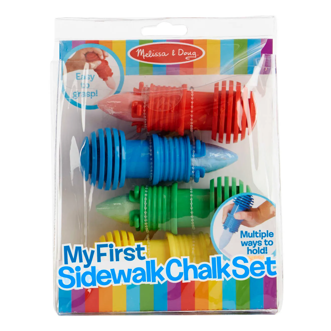 Melissa & Doug My First Sidewalk Chalk stoepkrijt 4 kleuren