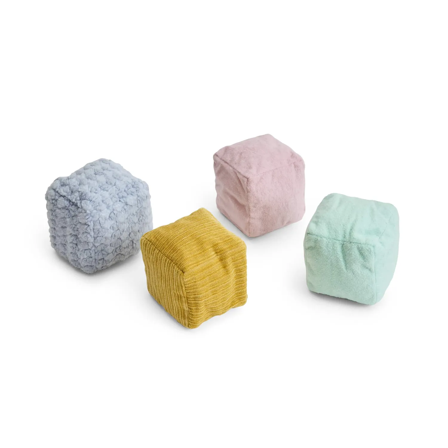 Guidecraft Sensory Blocks zachte blokken 10x10 cm gekleurd