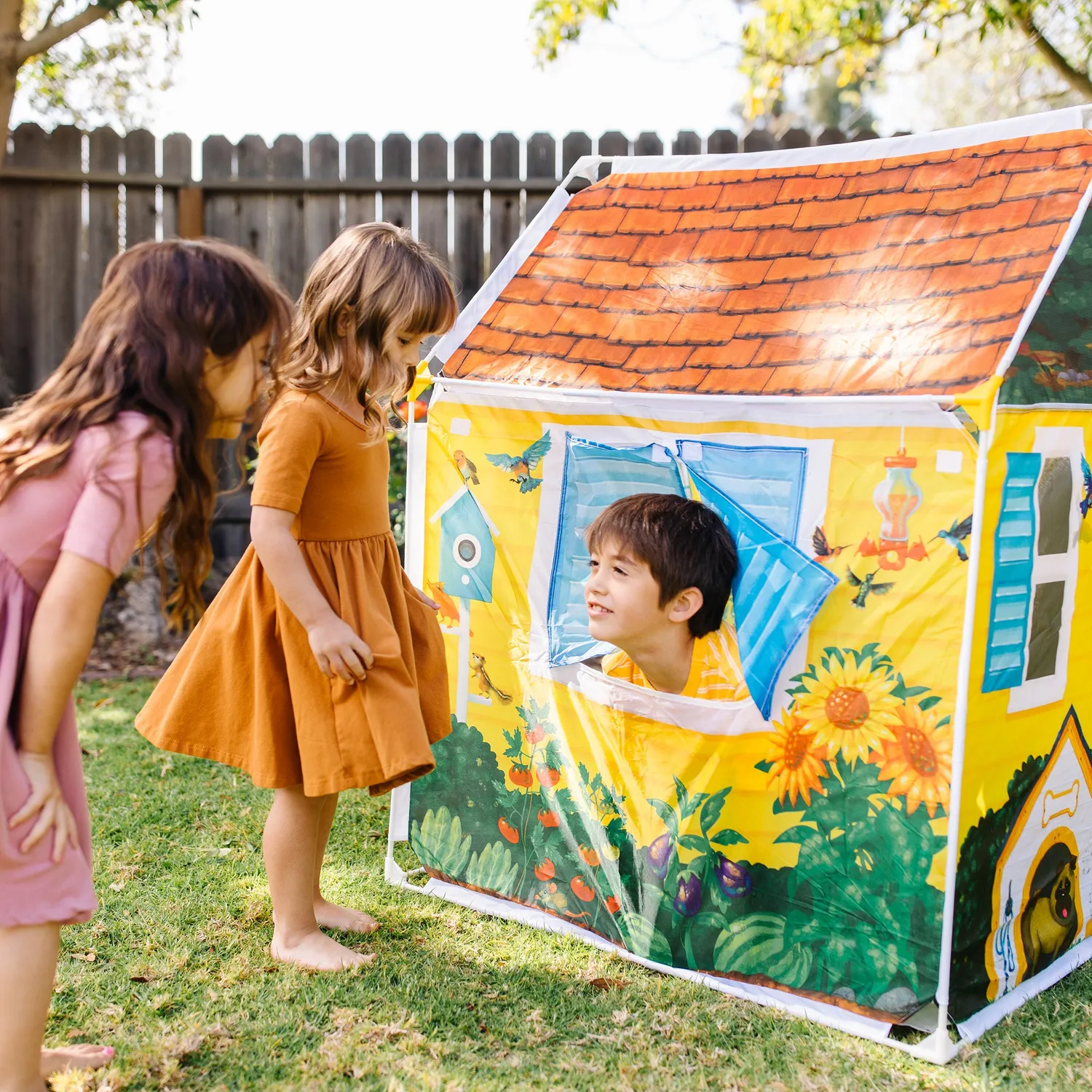 Melissa & Doug Cozy Cottage speeltent huis 121 cm groot