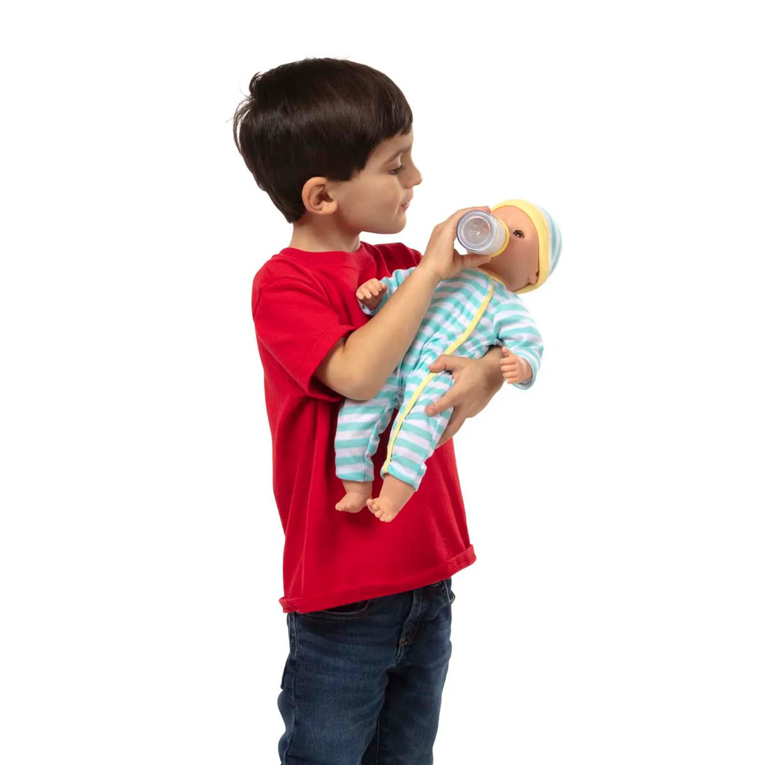 Melissa & Doug Mine to Love draagmand poppen 18 inch