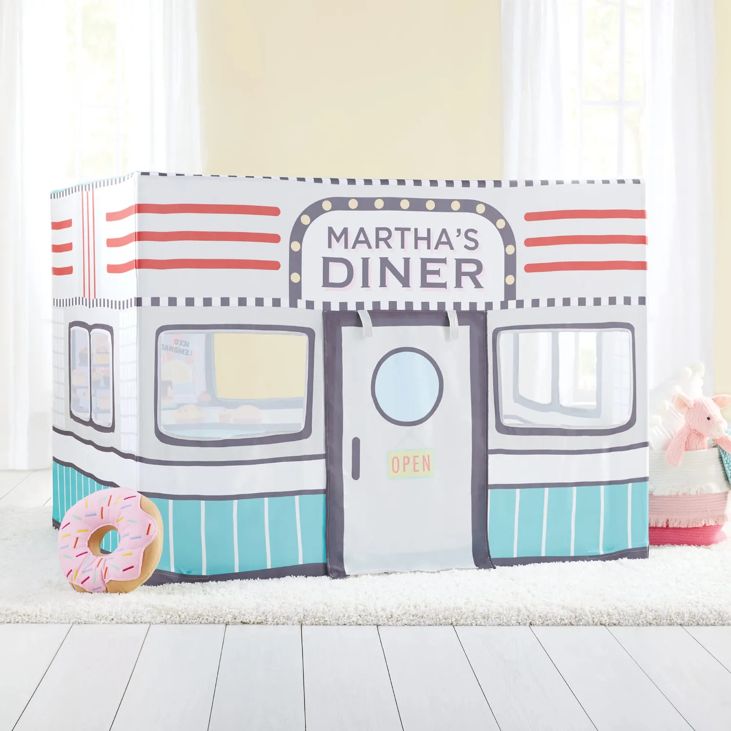 Guidecraft Martha Stewart Kids Diner speeltent restaurant 3 jaar