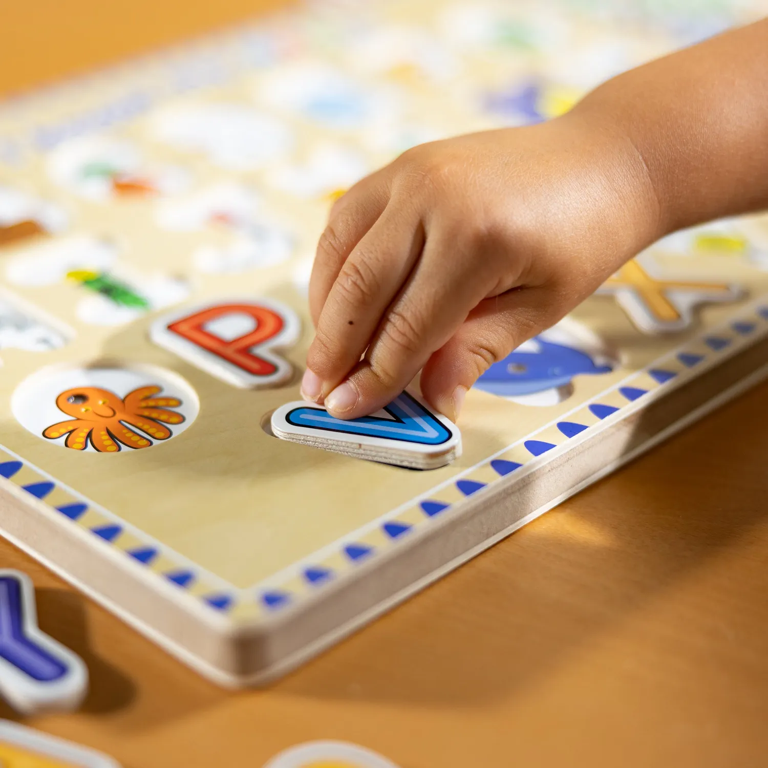 Melissa & Doug Alphabet Sound Puzzel houten 26 stukjes met geluid
