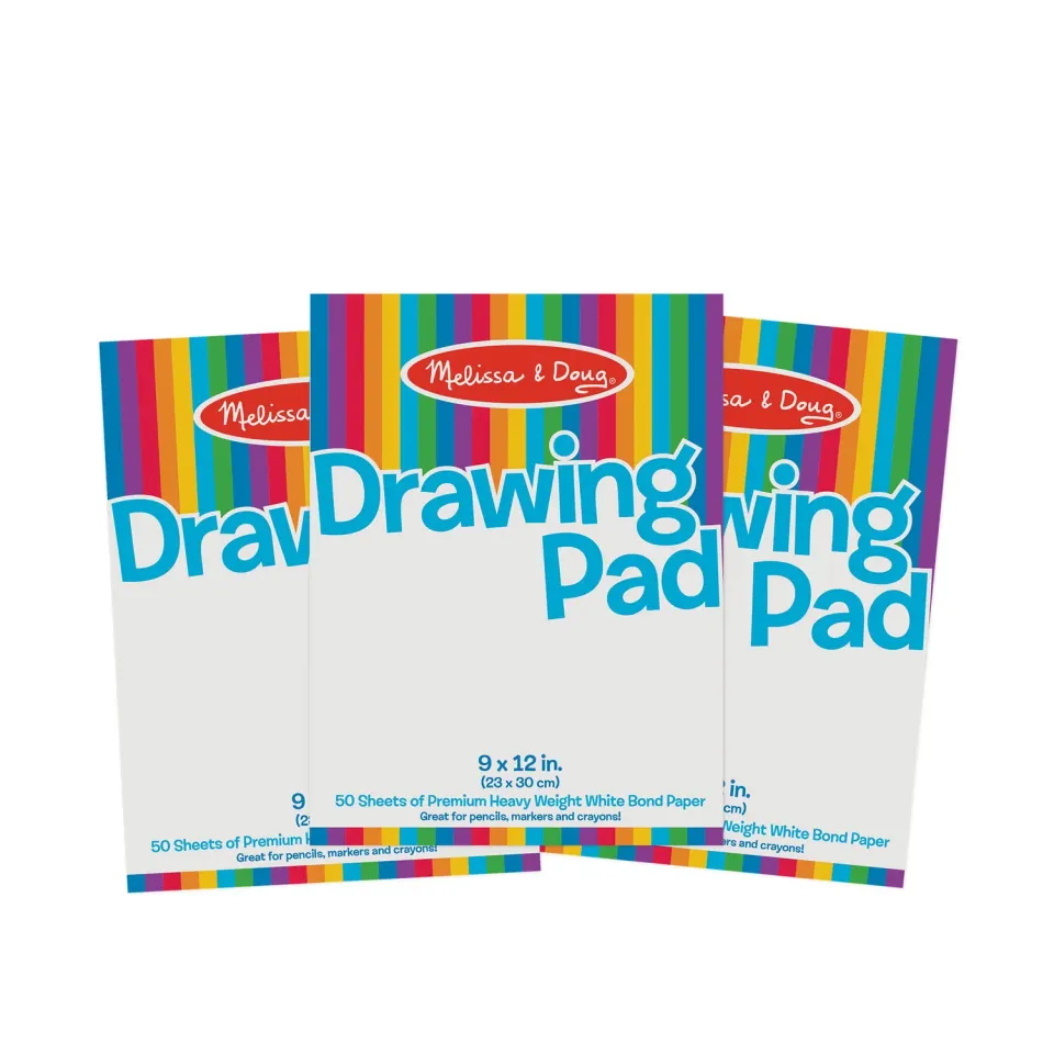Melissa & Doug Tekenpapier 9x12 inch 3-pack 50 vel