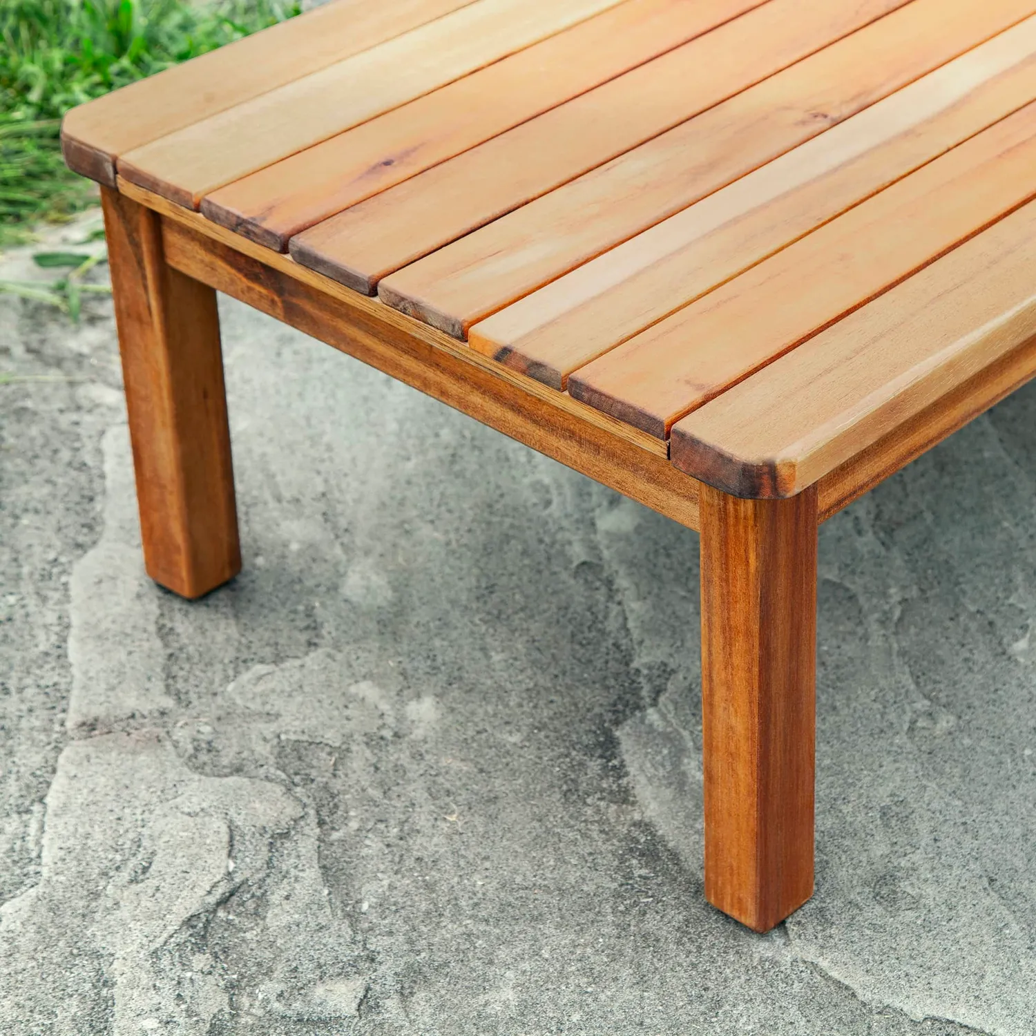 Martha Stewart Kids Outdoor Low Table buitentafel acacia 71 cm
