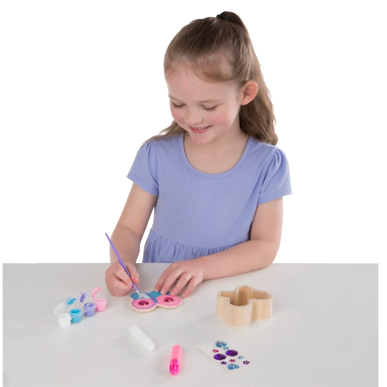Melissa & Doug Butterfly Box knutselset hout verf