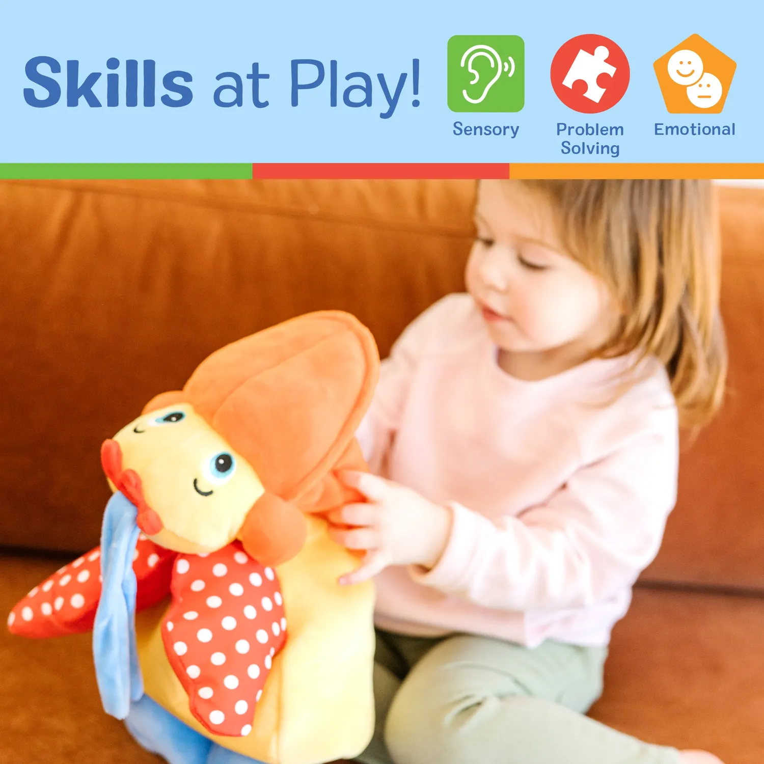 Melissa & Doug K's Kids Hungry Pelican knuffel baby