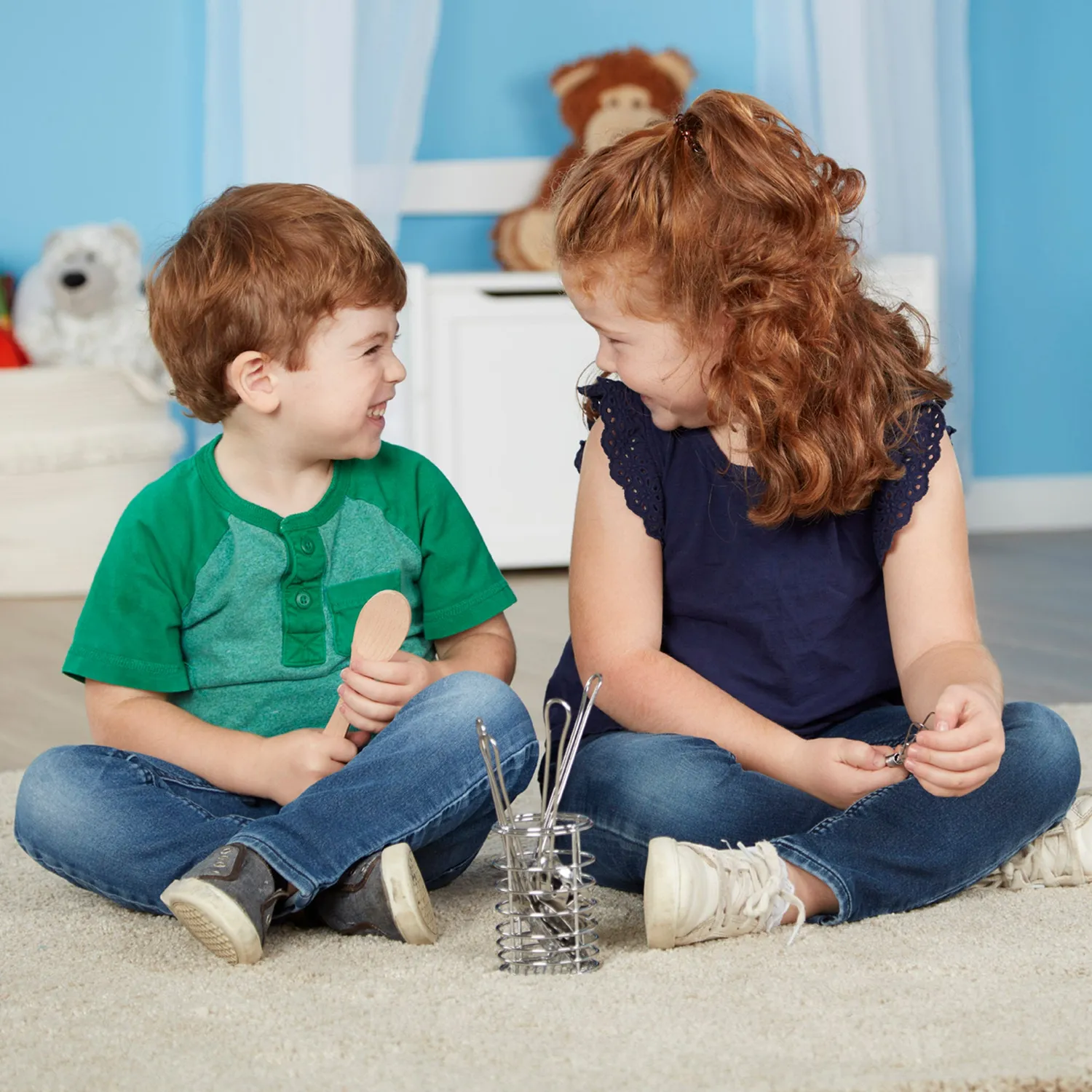 Melissa & Doug Stir & Serve keukengerei speelgoed 7-delig