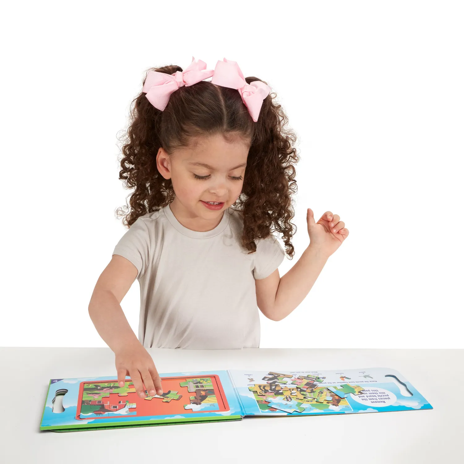 Melissa & Doug On the Farm magneetpuzzel 2x15 stukjes