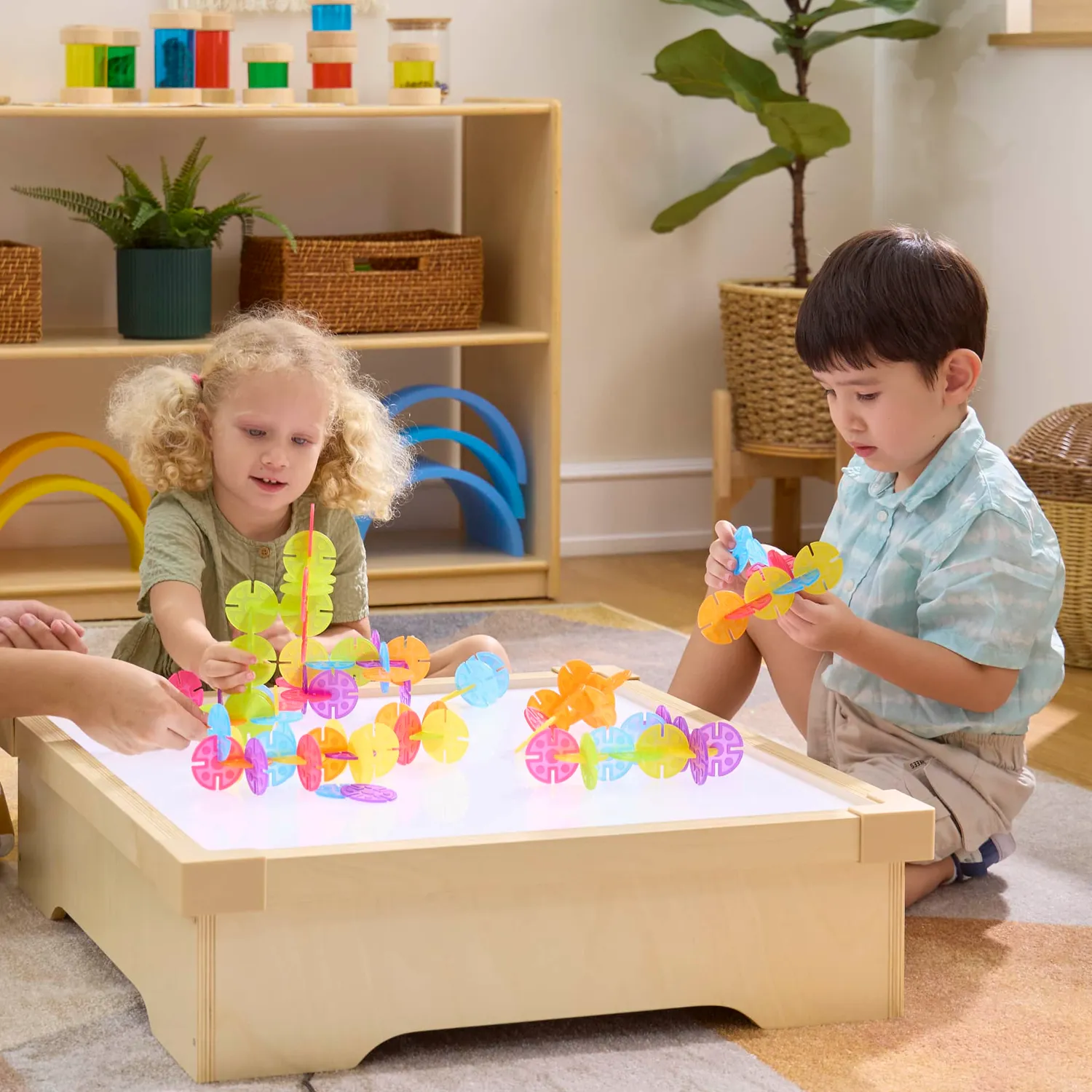 Guidecraft LED Tabletop Lightbox lichttafel sensorisch