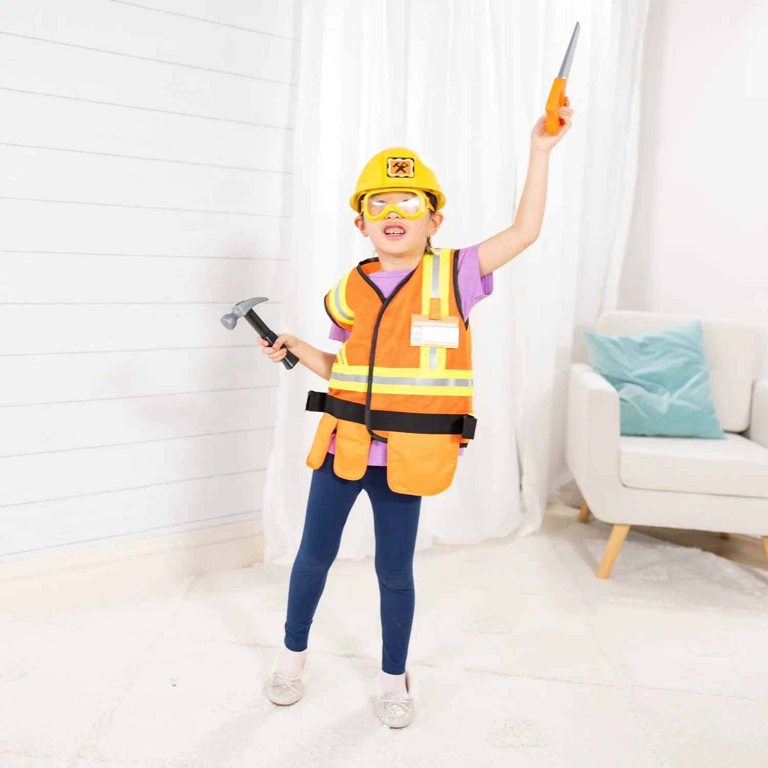 Melissa & Doug Construction Worker verkleedset 3-6 jaar