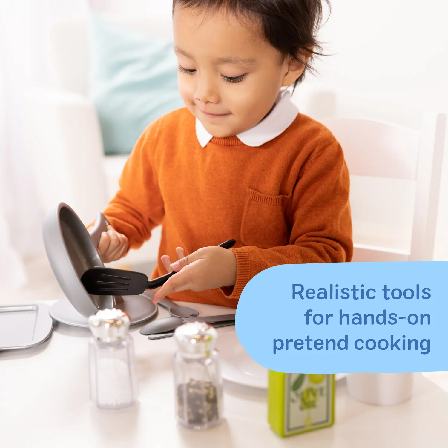 Melissa & Doug Kitchen Accessory speelgoed keukenset 22-delig