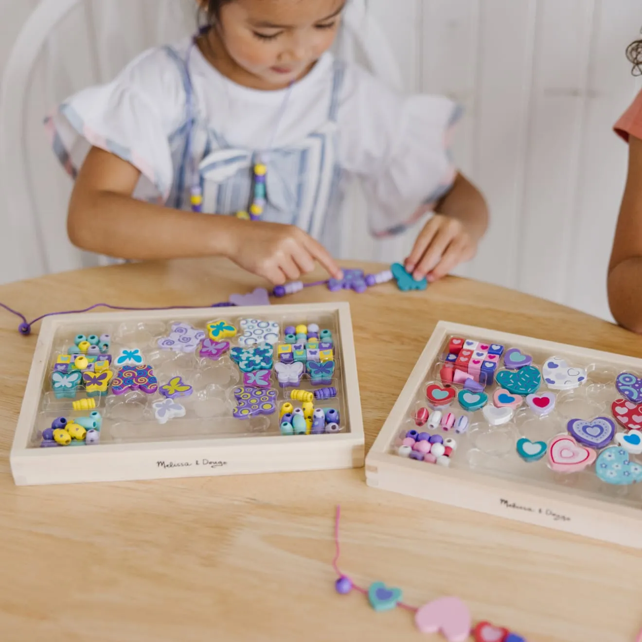 Melissa & Doug Sweet Hearts Butterfly kralenset 2-pack