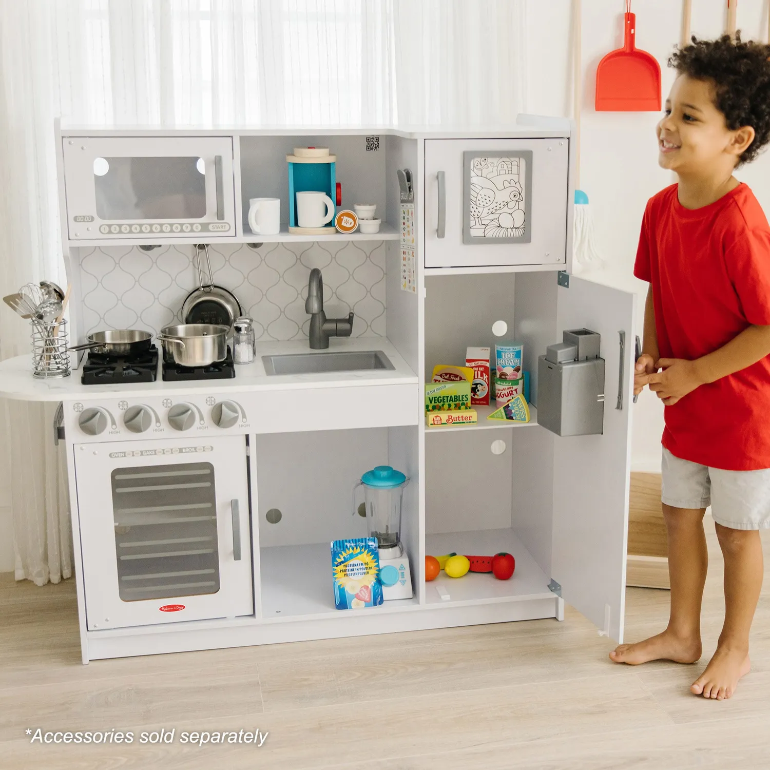 Melissa & Doug Chef’s Kitchen Cloud houten speelkeuken 3-5 jaar