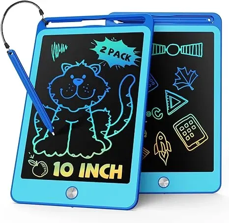 KOKODI Sticker tekentablet 8,5 inch 2 stuks blauw-blauw