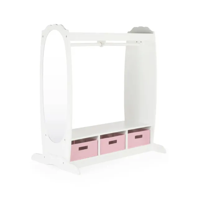 Guidecraft Dress Up Storage verkleedkast met spiegel