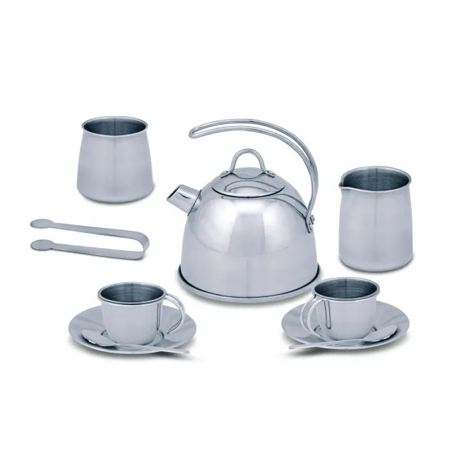 Melissa & Doug theeservies rvs met standaard