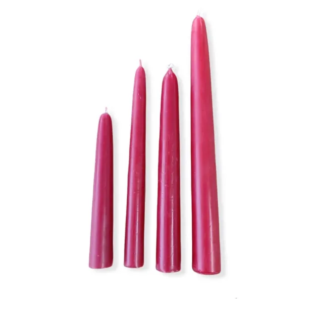 Ginger Fairy Kaspar conische kaars bijenwas rood