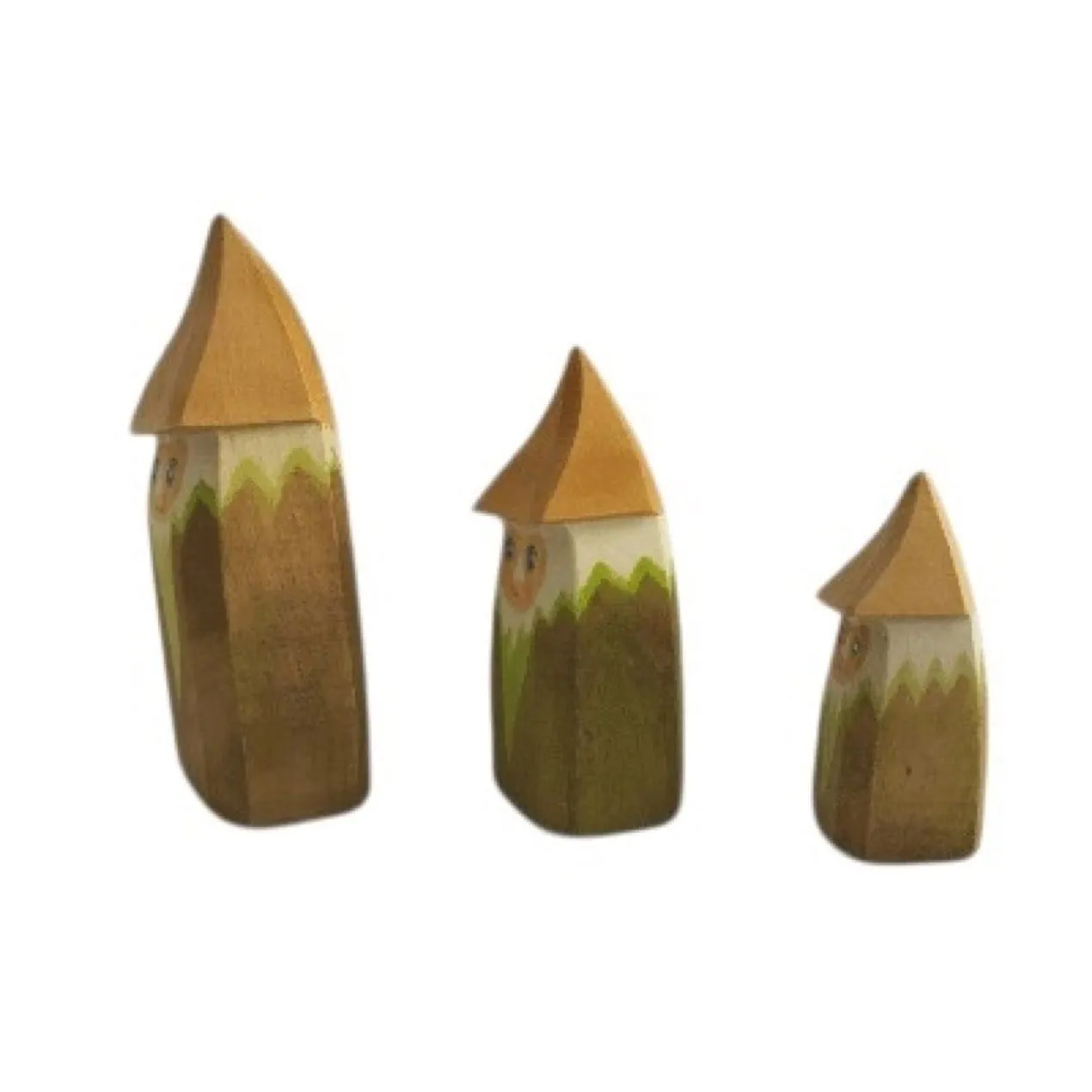 Ginger Fairy droomkabouter houten figuur handgemaakt