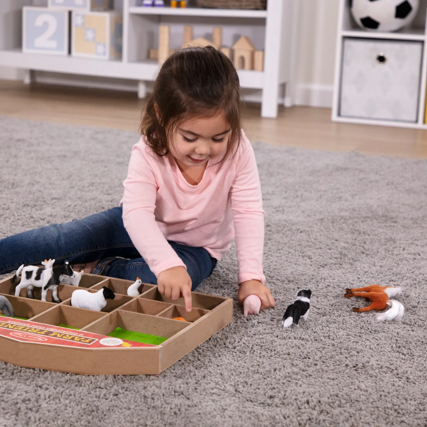 Melissa & Doug Farm Friends boerderijdieren 10 stuks