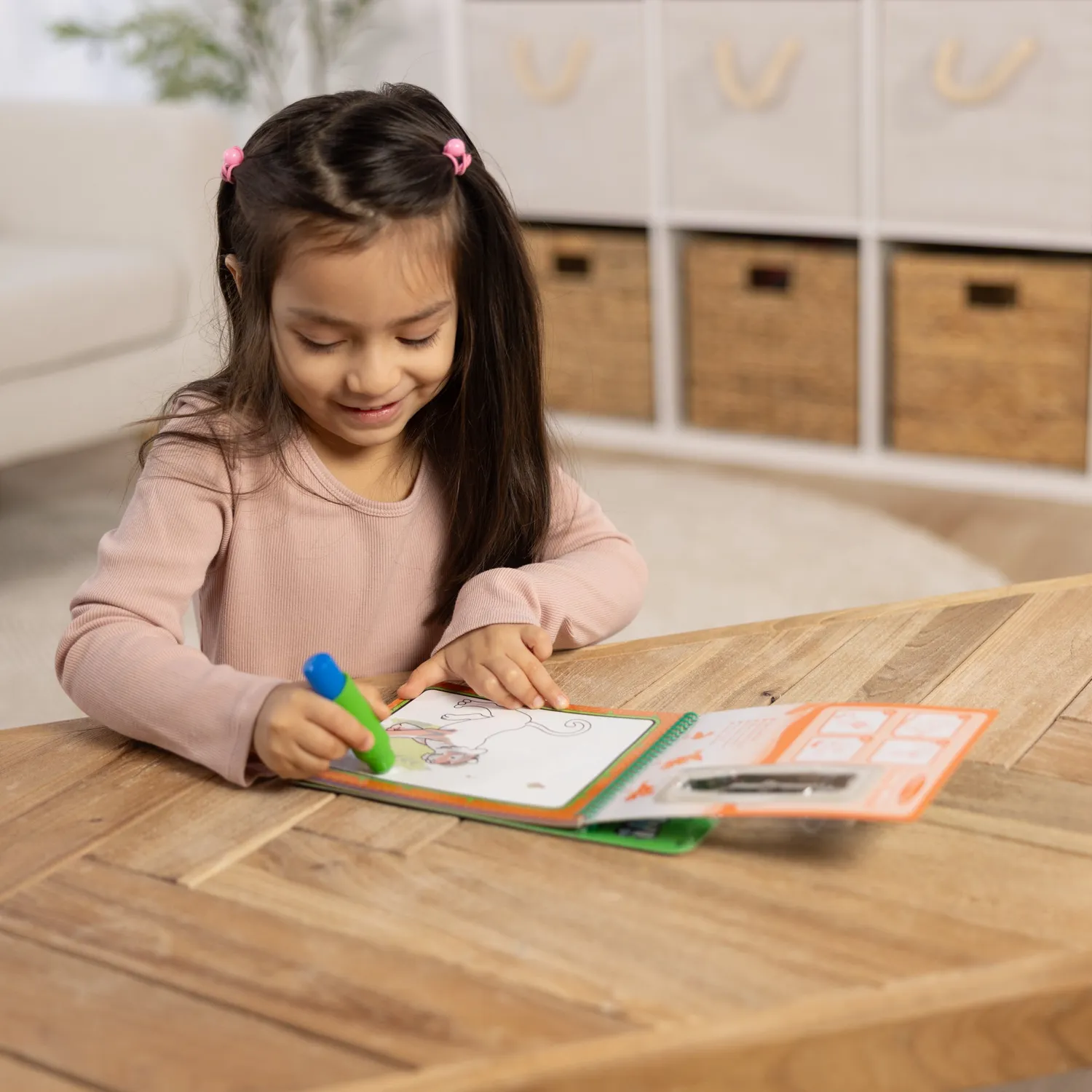 Melissa & Doug Water Wow Kleurboek jungle 4 pagina's