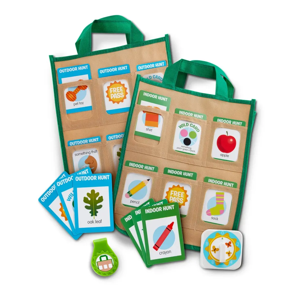 Melissa & Doug Let's Explore speurtocht spelset binnen buiten