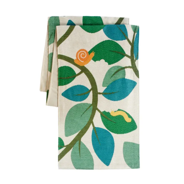 Guidecraft Snail Trails tafelloper 64x13 bloemen