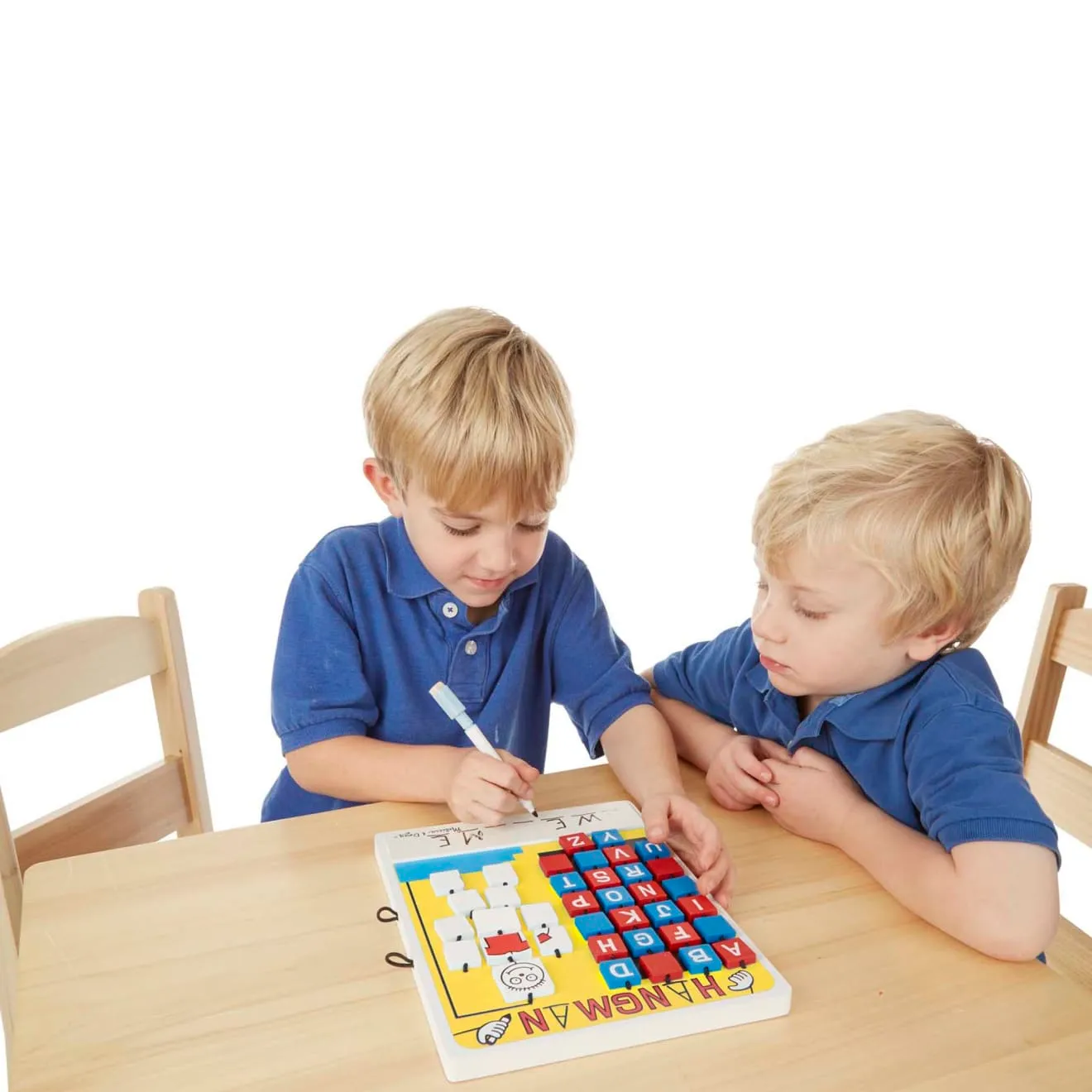 Melissa & Doug Flip-to-Win Hangman reisspel 6+ jaar