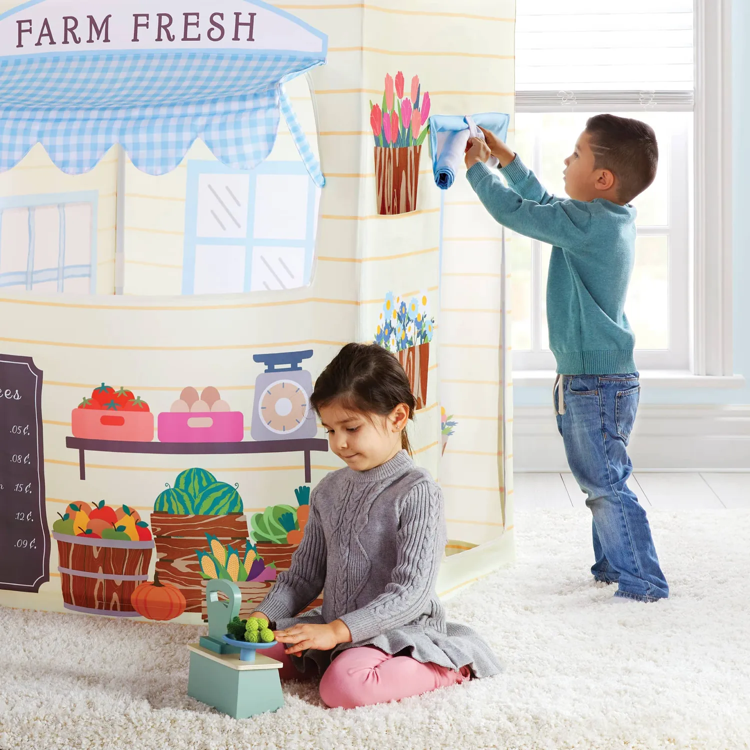 Guidecraft Martha Stewart Kids Farmers Market speeltent markt 3+
