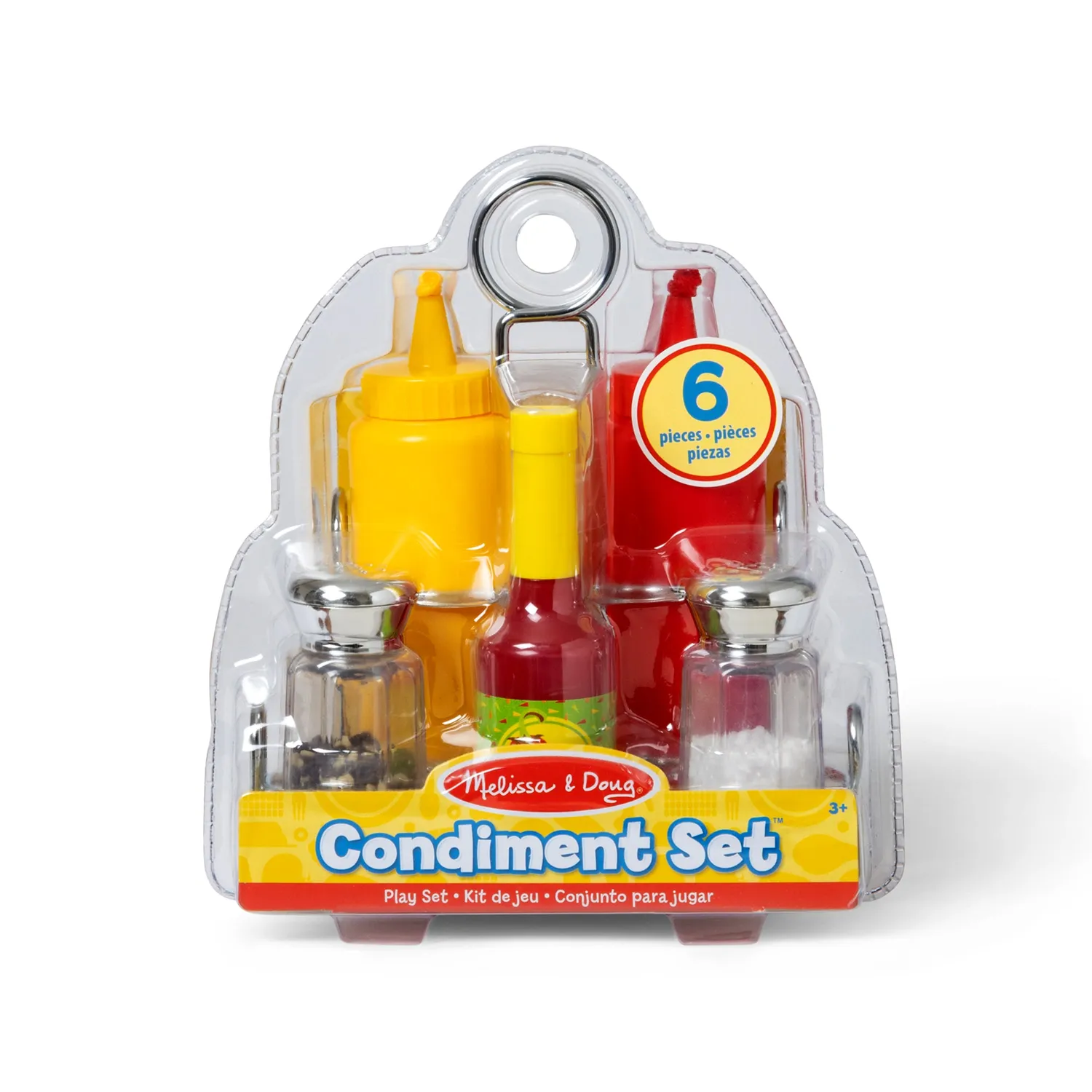 Melissa & Doug Condiments speelgoed keukenset 6-delig