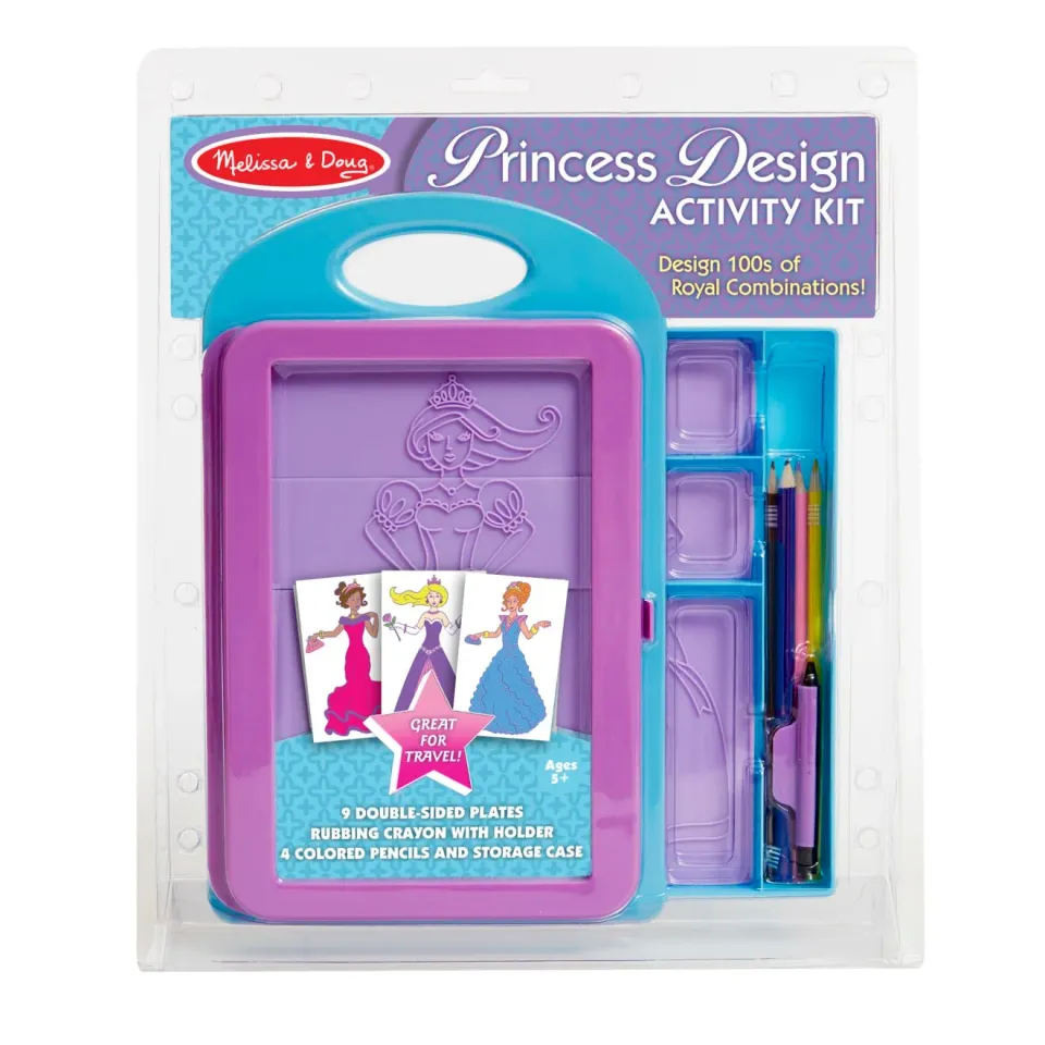 Melissa & Doug Princess Design knutselset prinses