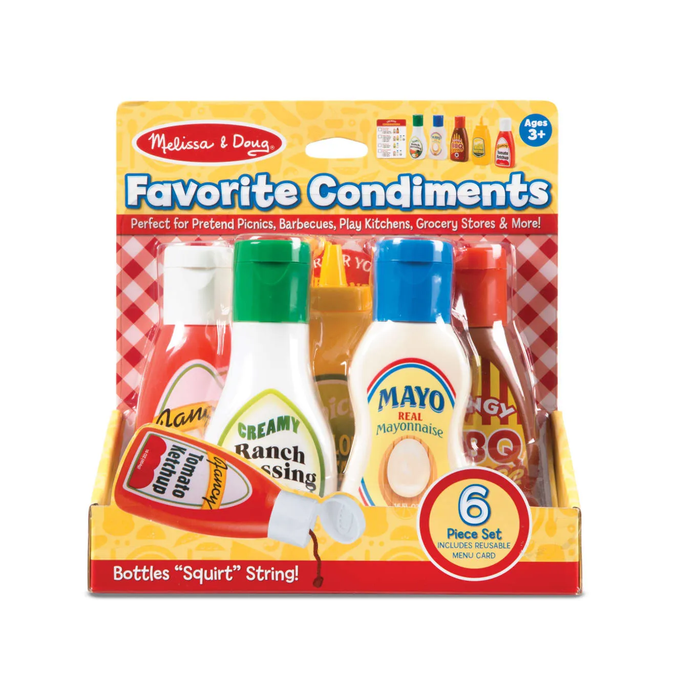 Melissa & Doug Favorite Condiments speelvoedsel 5 delig