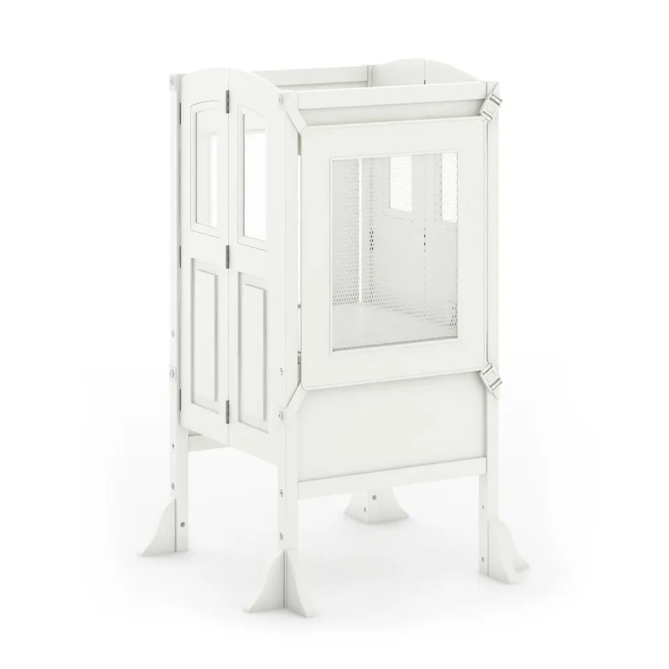Guidecraft Martha Stewart Kitchen Helper leertoren linen white