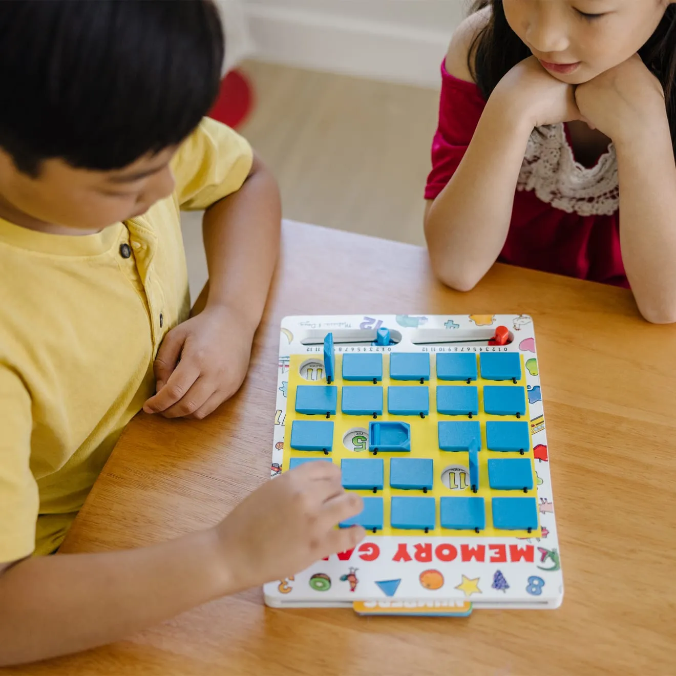 Melissa & Doug Flip-to-Win Memory Game memospel houten