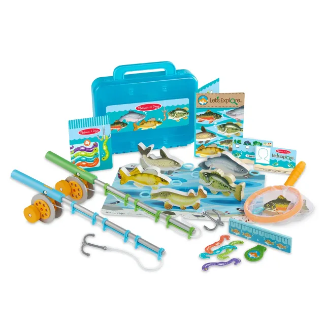 Melissa & Doug Let’s Explore Fishing henglespel 21-delig