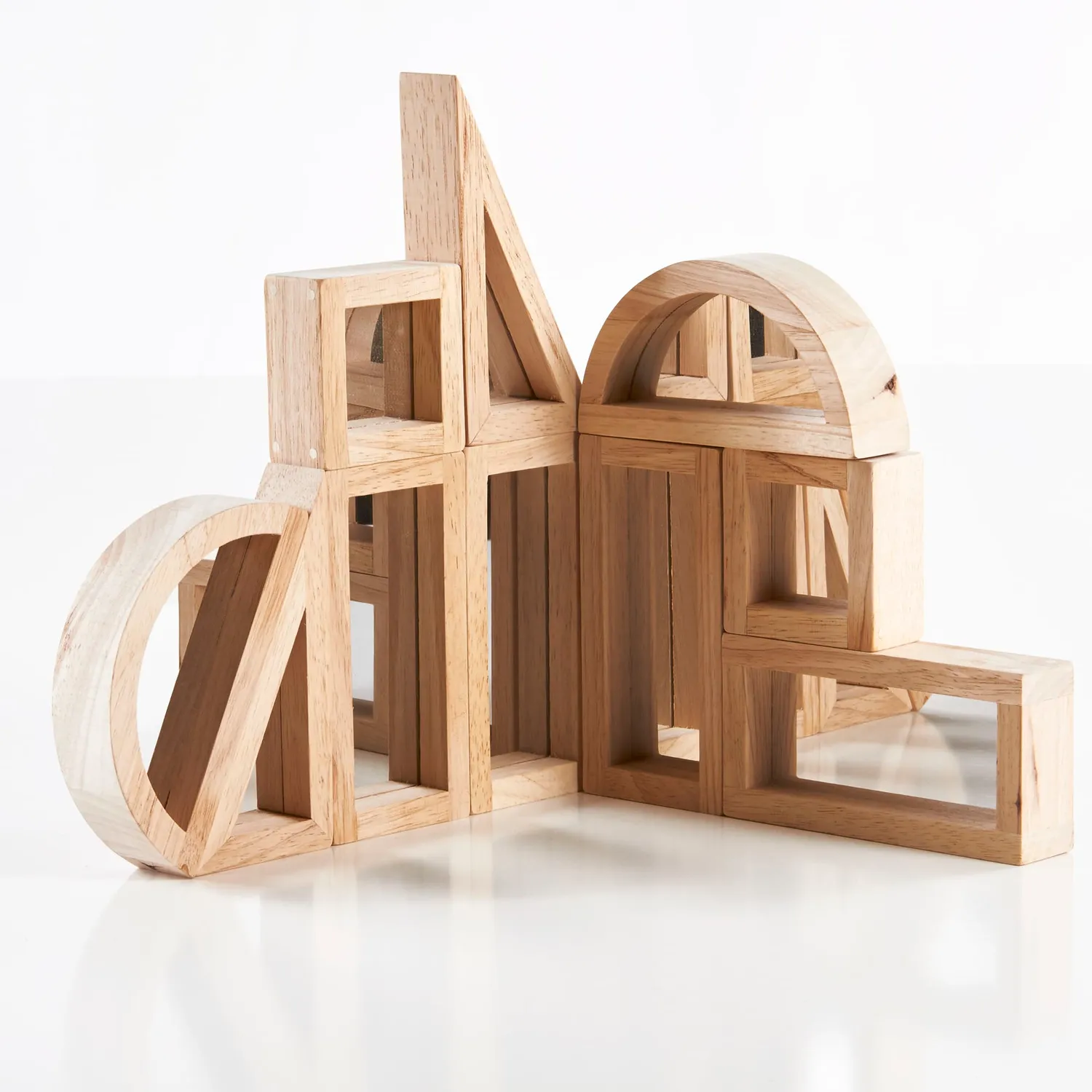Guidecraft Mirror Blocks 10 delig spiegelblokken hout