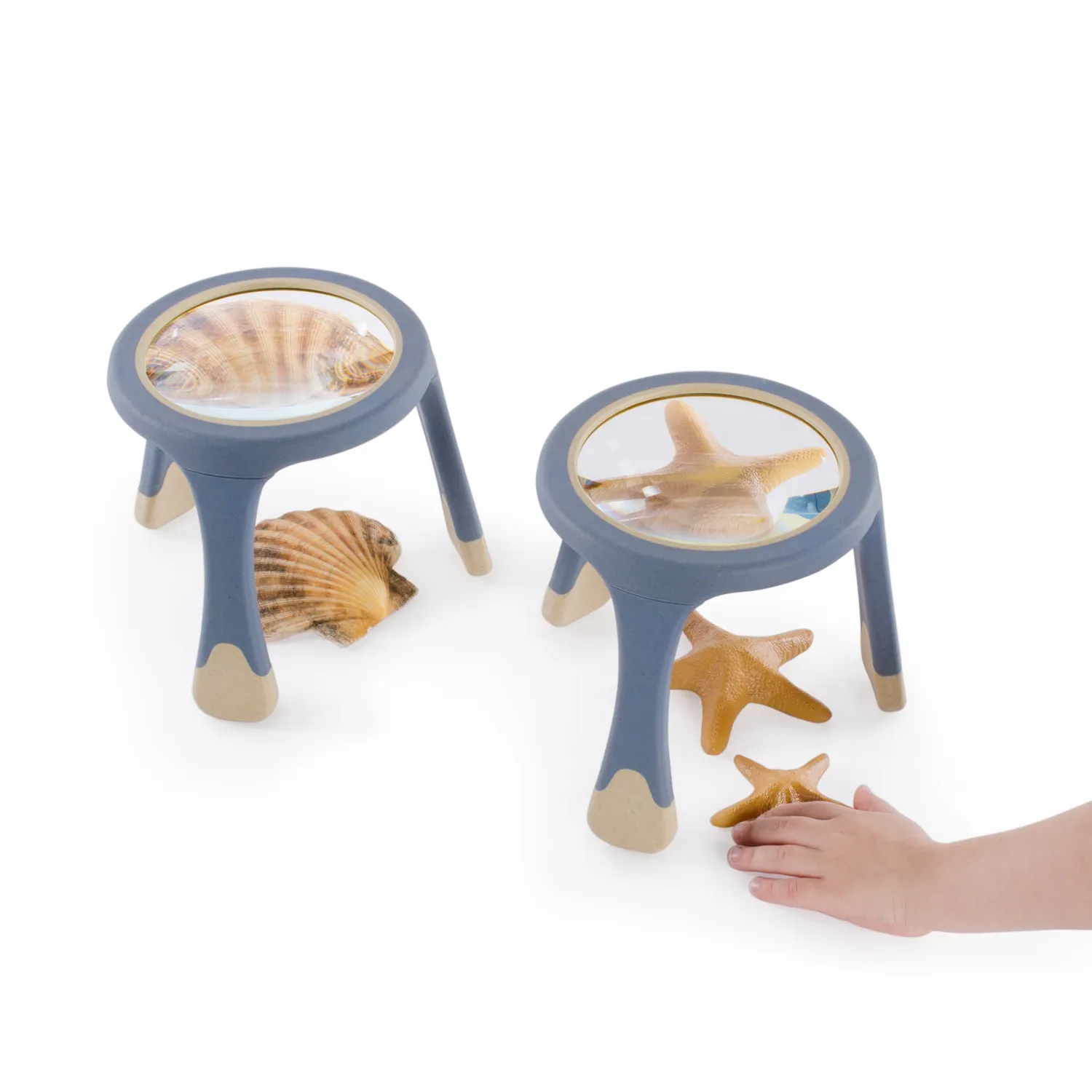 Guidecraft All-Weather Tabletop vergrootglas set van 2
