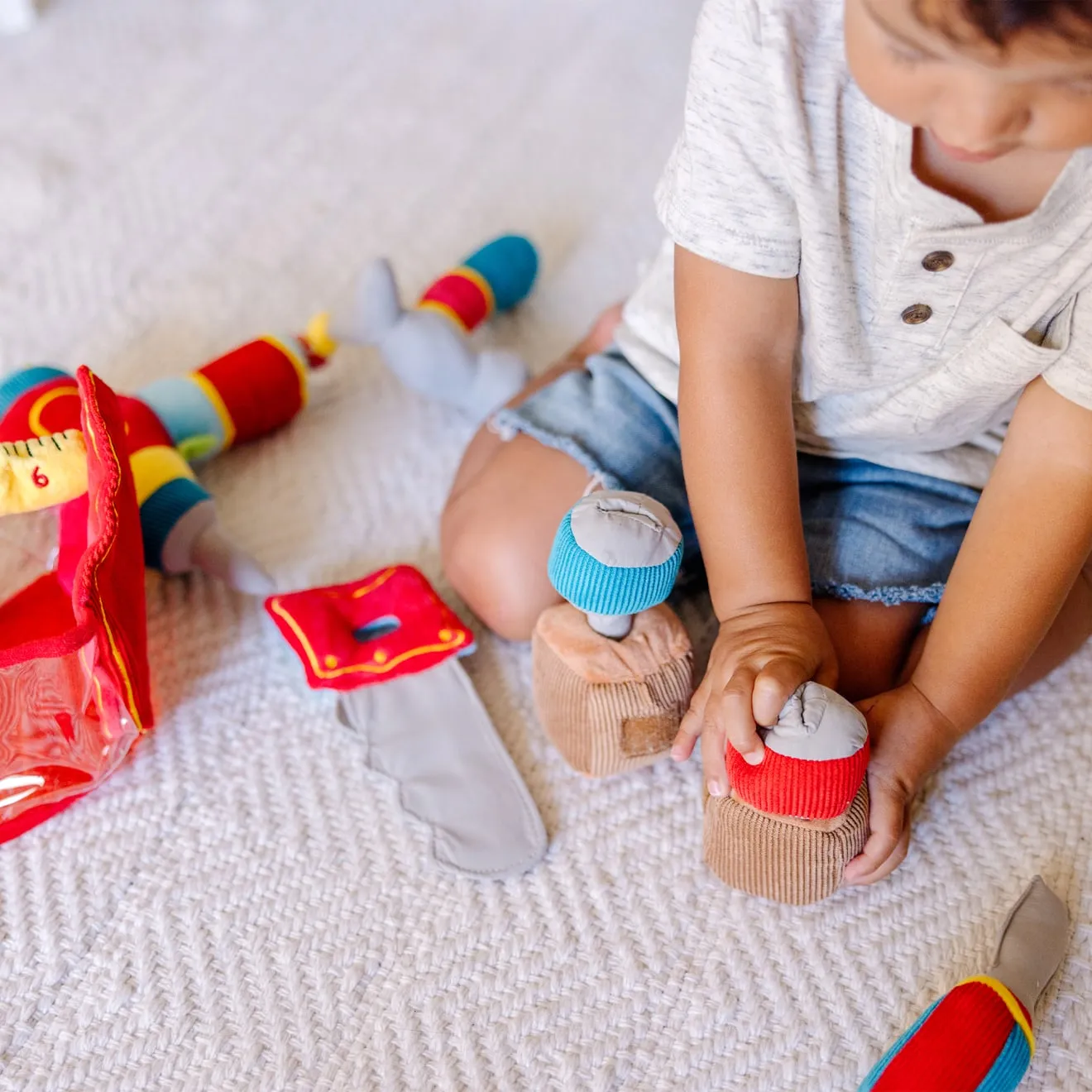 Melissa & Doug Gereedschapskist Knuffel Speelset 9-delig