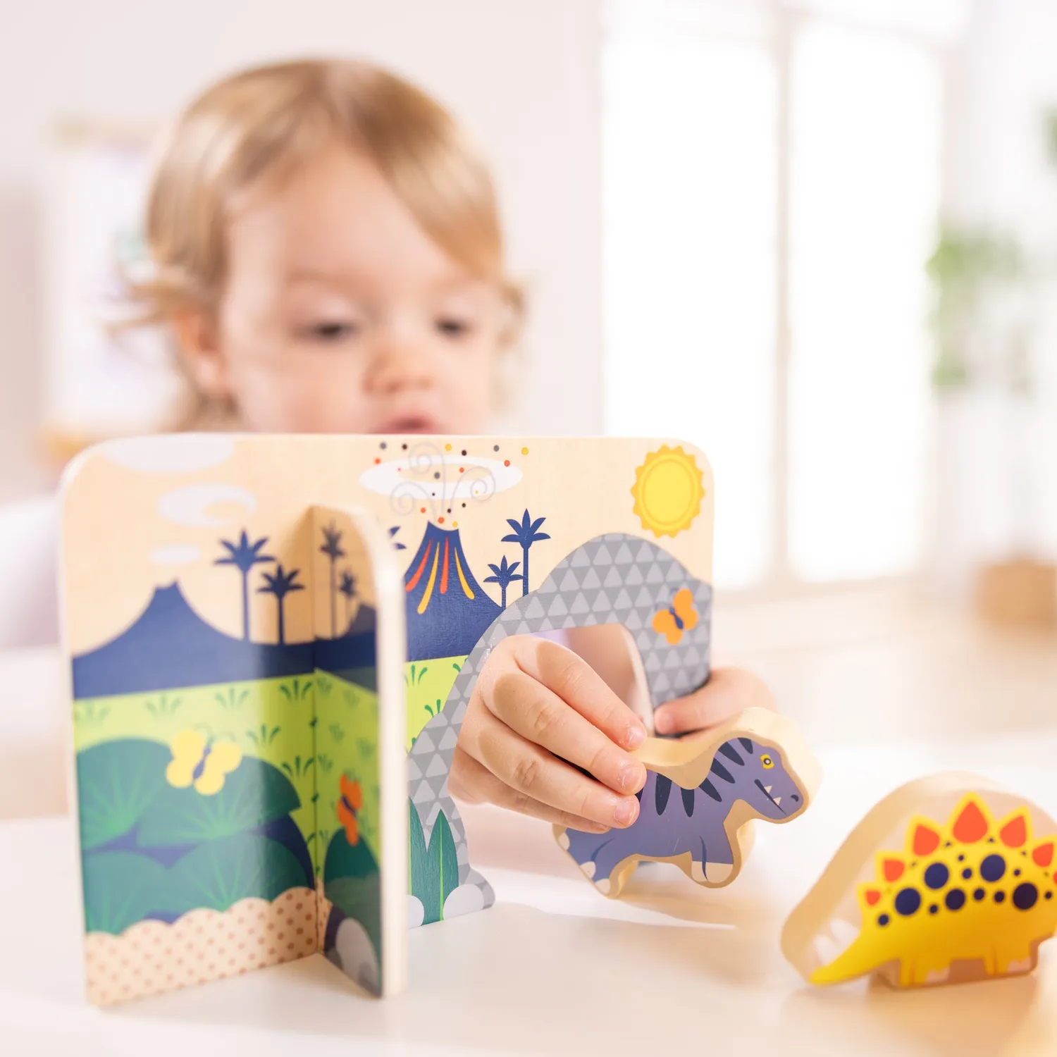 Melissa & Doug Houten Dinosaurussen Speelset 3 dino’s