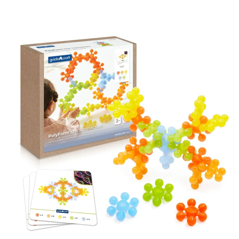 Guidecraft PolyForm Star bouwsterren set van 35 bouwen