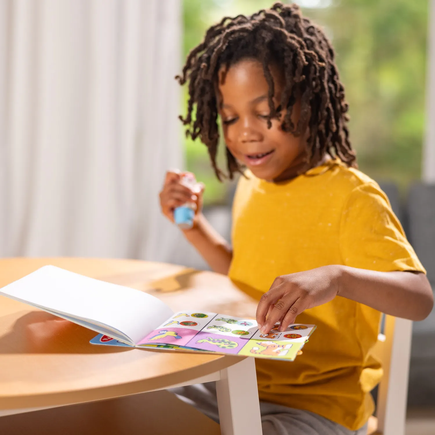 Melissa & Doug Sticker WOW Tiger stickerboek met stamper