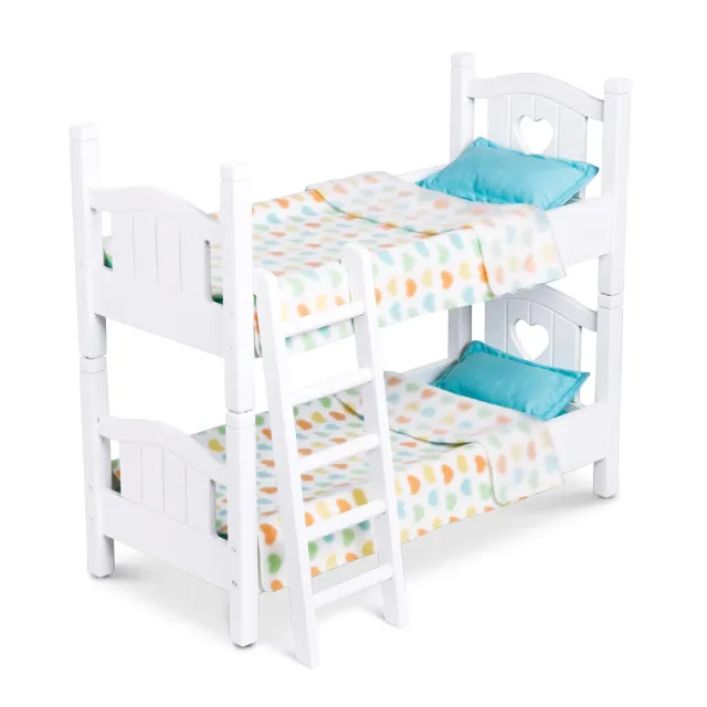 Melissa & Doug Mine to Love Play Bunk Bed poppenbed hout