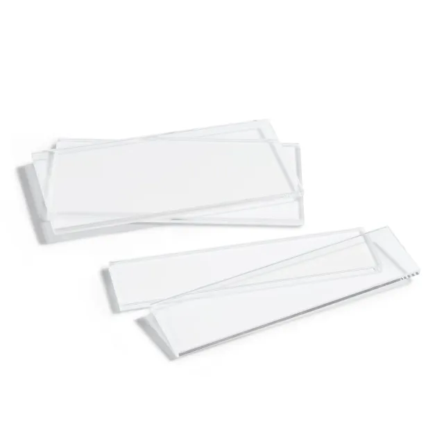 Guidecraft Acrylic Unit Block Panels bouwplaten set 4 transparant