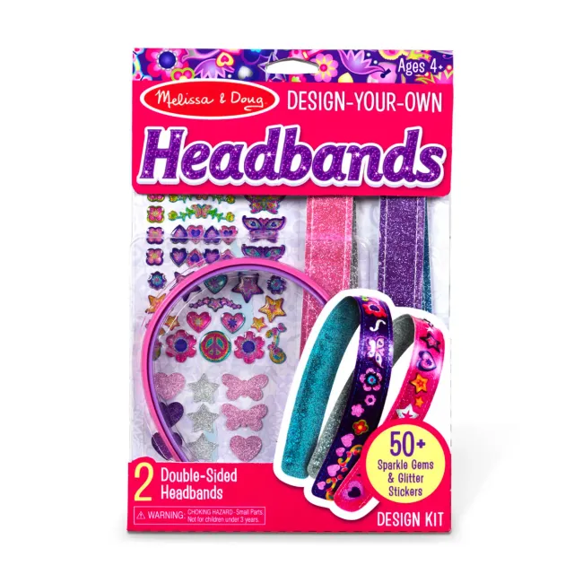 Melissa & Doug Created by Me haarbanden knutselset 2 stuks