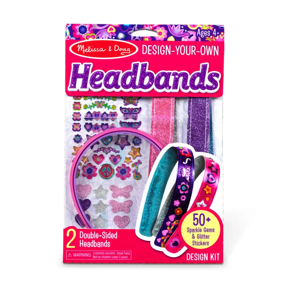 Melissa & Doug Created by Me haarbanden knutselset 2 stuks