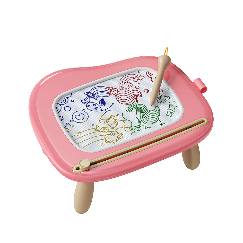KOKODI Magnetic Drawing Board magneettekenbord blauw 8,7 inch